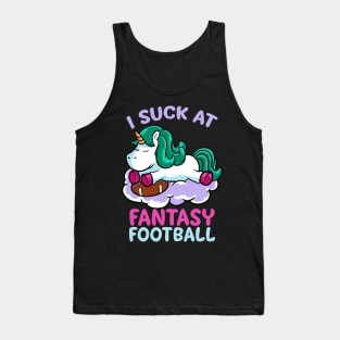 I Suck At Fantasy Football Tank Top